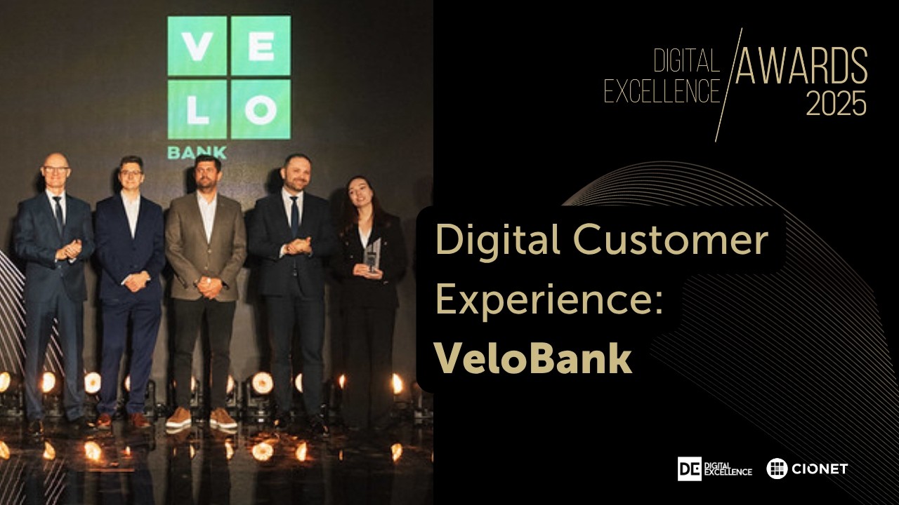 Digital Excellence Awards 2025 Finaliści - VeloBank