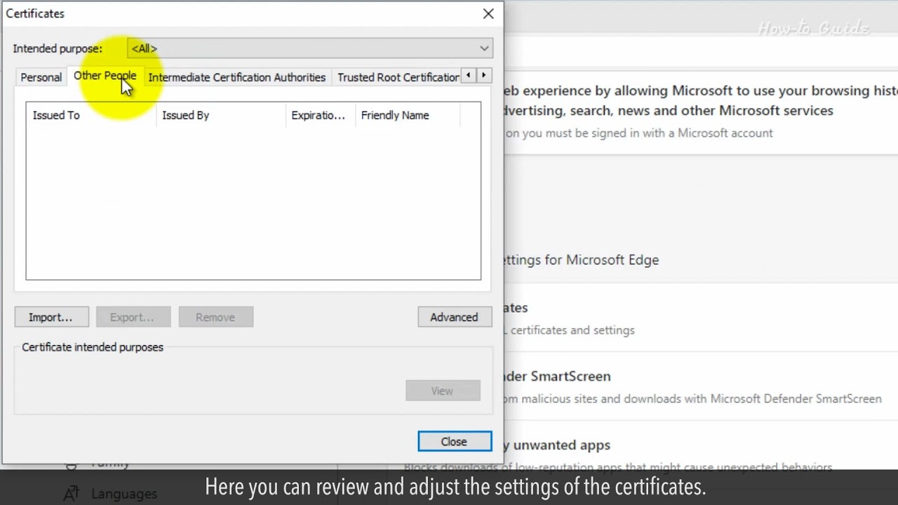 How to Adjust Browser Settings