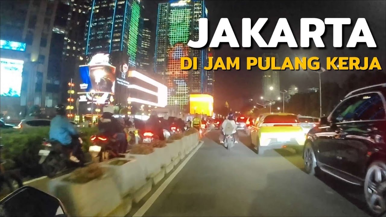 Suasana Jalanan Jakarta Jln.Pangeran Antasari Tetap Ramai Dan Macet Di Jam Sibuk Pulang Kerja 