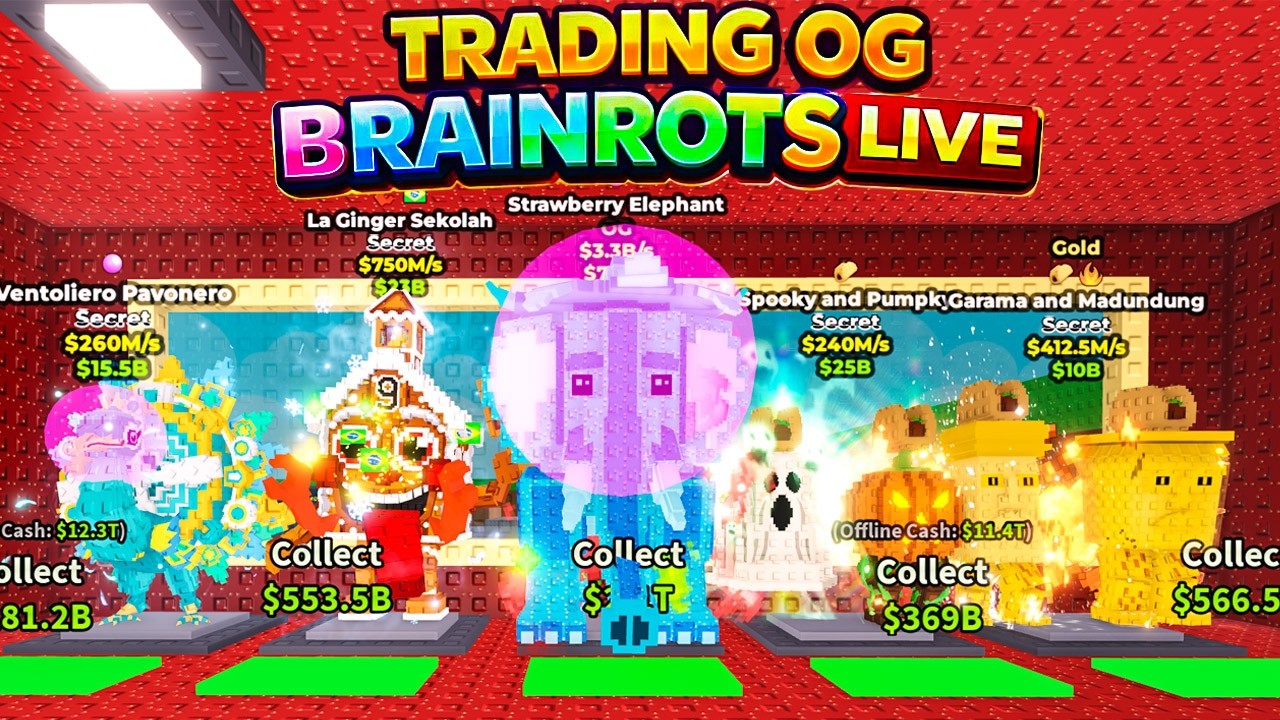Admin Abuse + Tacos Tuesday Live  (Steal a Brainrot) #stealabrainrot #roblox #livestream