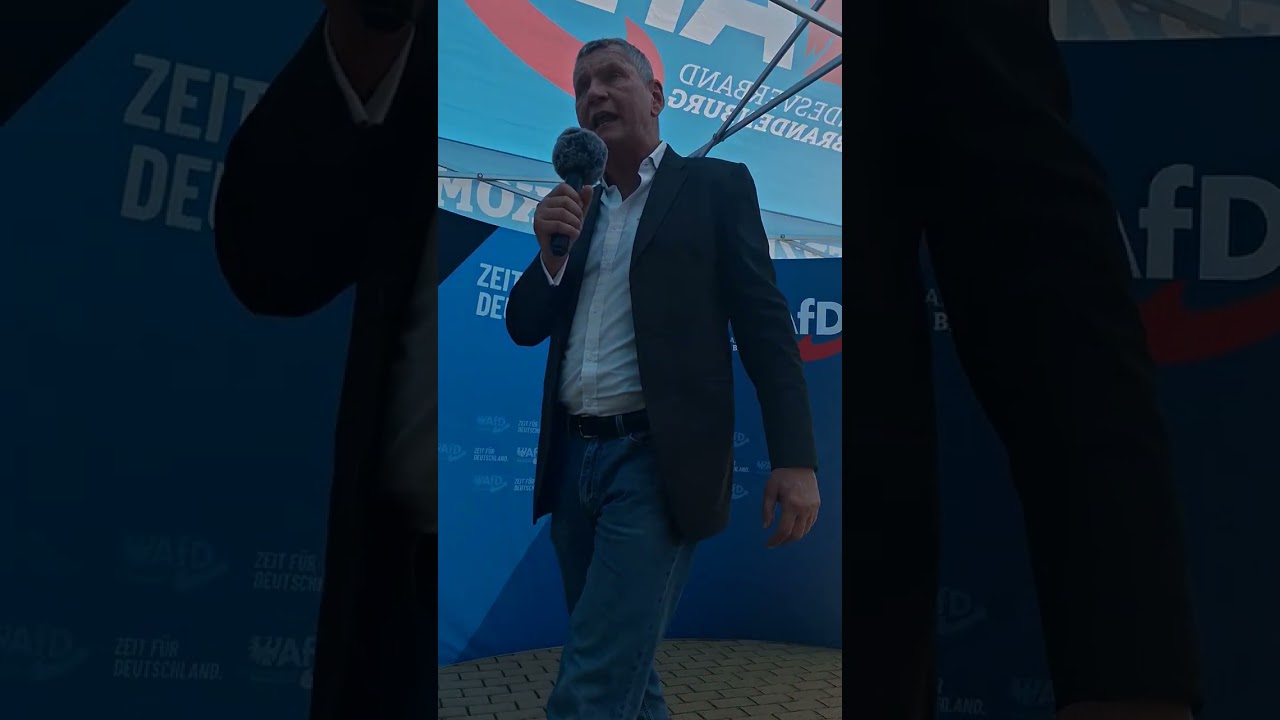Claudius Fabig Sommerfest AfD in Wriezen 8.August 2025 Mega Rede und 100 % auf den Punkt! DANKE 