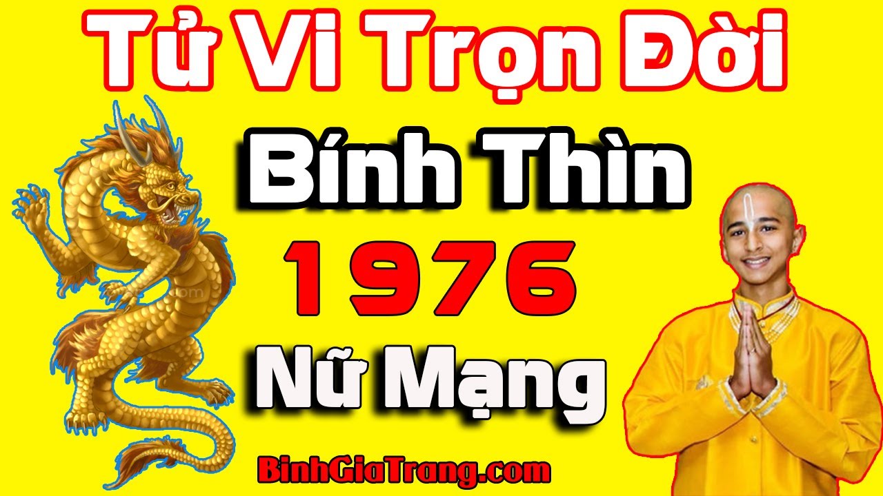 Tử vi trọn đời 1976 nữ mạng: C&ocirc;ng danh s&aacute;ng lạng - Tử vi trọn đời tuổi B&iacute;nh Th&igrave;n nữ mạng