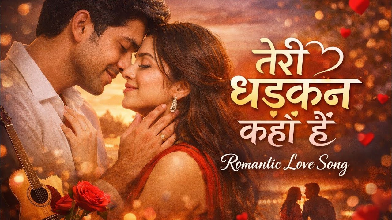 Teri dhadkan 🤩 kahan hai||hindi gana||new hindi song mp3...
