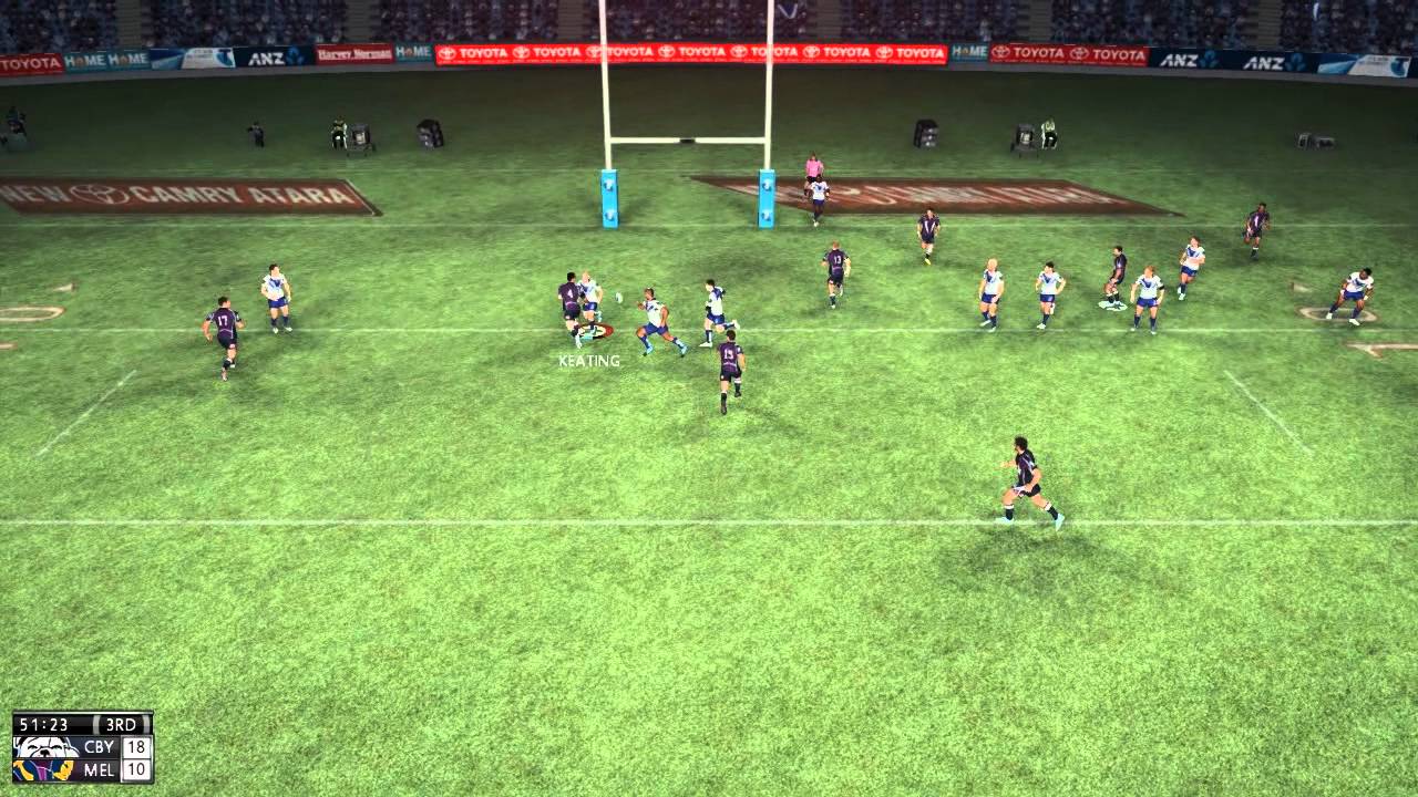 Official Rugby League Live 2 Gameplay