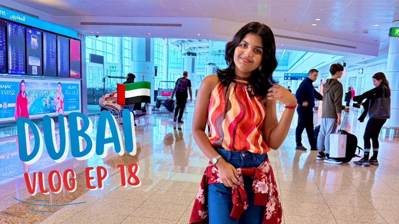 Dubai to Kochi by Air India I Ahlan Business Class Lounge DXB I Back to Home I Dubai Vlog 18 🇦🇪