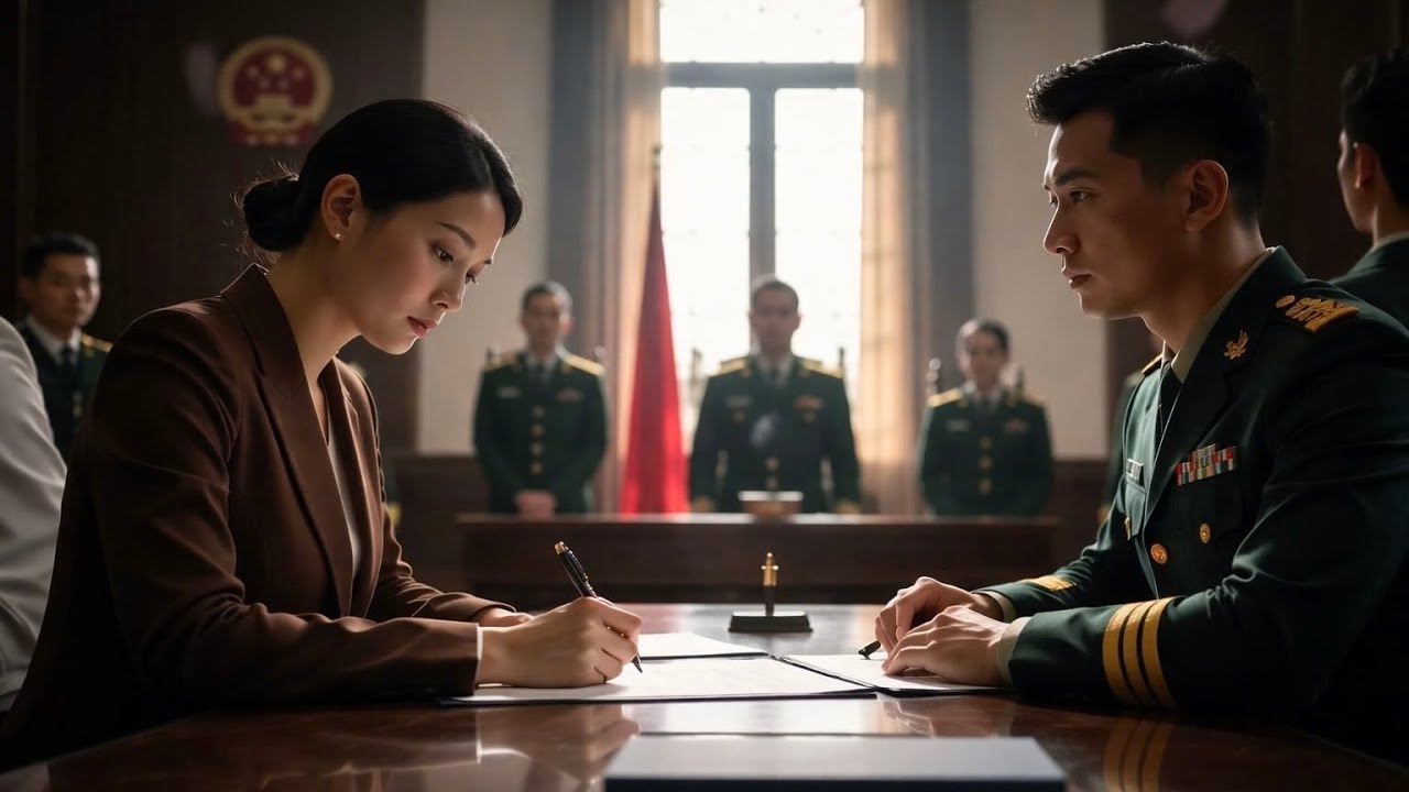 Bị Ép Ly Hôn, Vợ Im Lặng Ký Đơn Giữa Tòa Án Quân Sự–1 Tháng Sau Chồng Trung Tá Chết Lặng Khi Biết ST