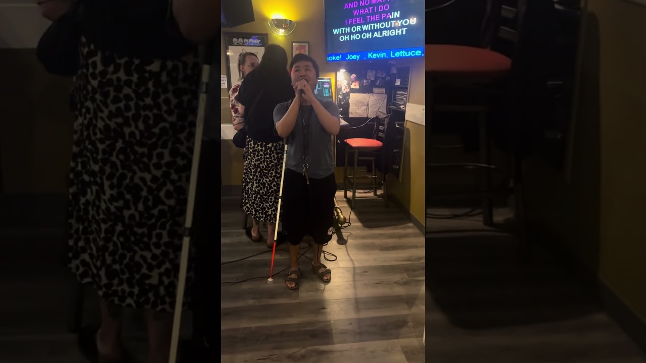 Singing, tearing up my heart by *NSYNC at karaoke ￼
