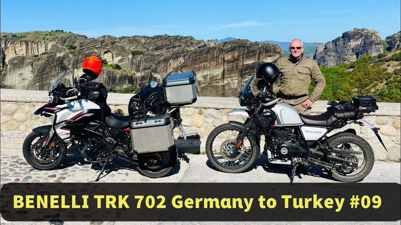 BENELLI TRK 702 Motorbike Adventure Germany to Turkey #09 Meteora, Olymp Mountain, Greece [S5 E16]