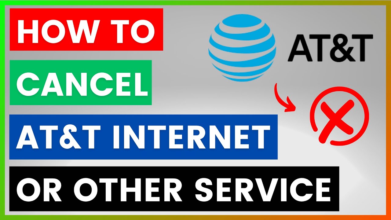 Как отказаться от интернета AT&T или других услуг? [в 2025 году]