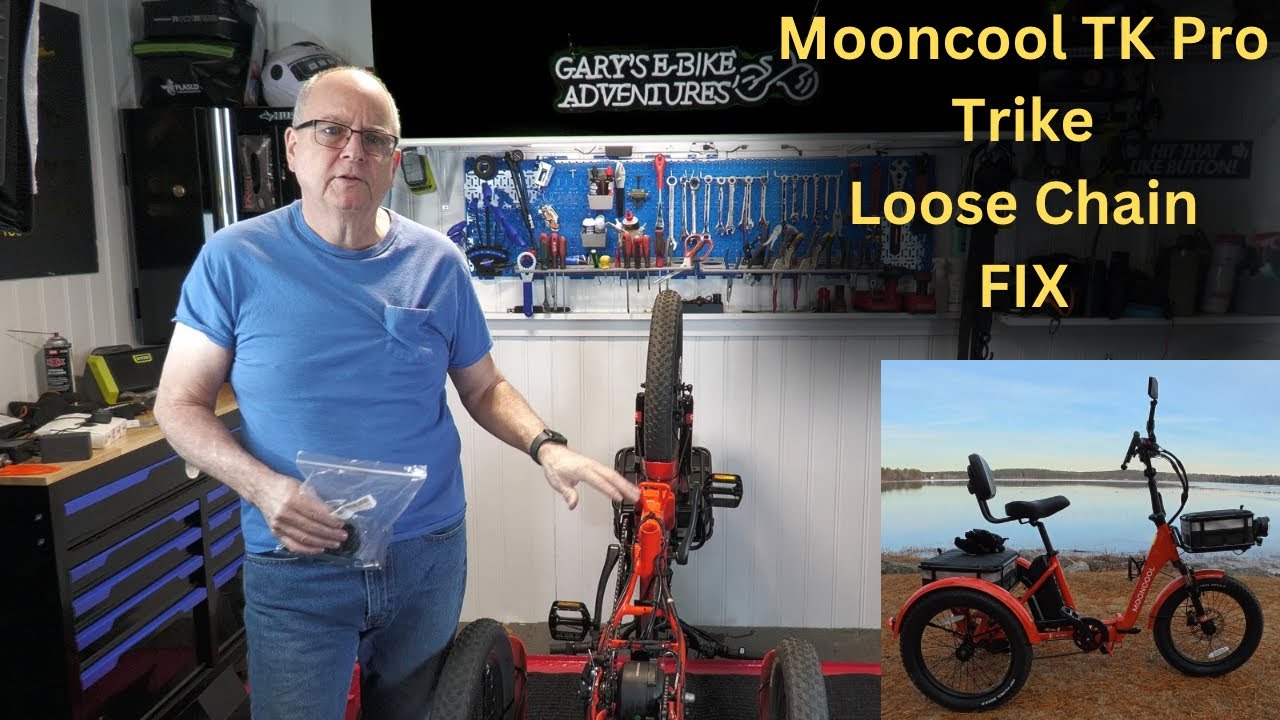 At Last! Mooncool TKPro E-Trike Chain Bracket Fix Unveiled