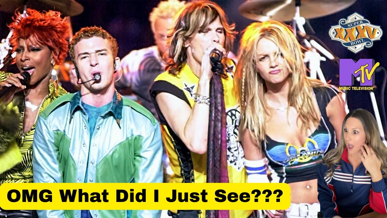 SUPER BOWL HALFTIME SHOW GOAT??? NSYNC, Aerosmith, Britney and Mary J. Blige Halftime Show REACTION