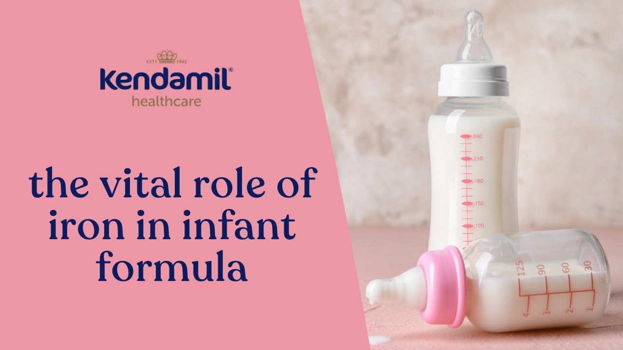 Kendamil guides: why is iron added to infant milk formula?