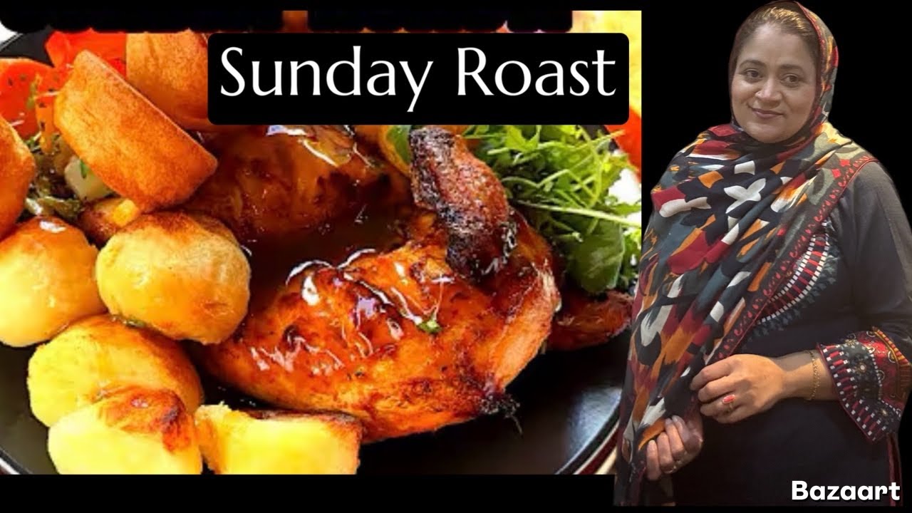 Aaj Iftar Mein Sunday Roast || @ghazaljawad @rajabbutt94 