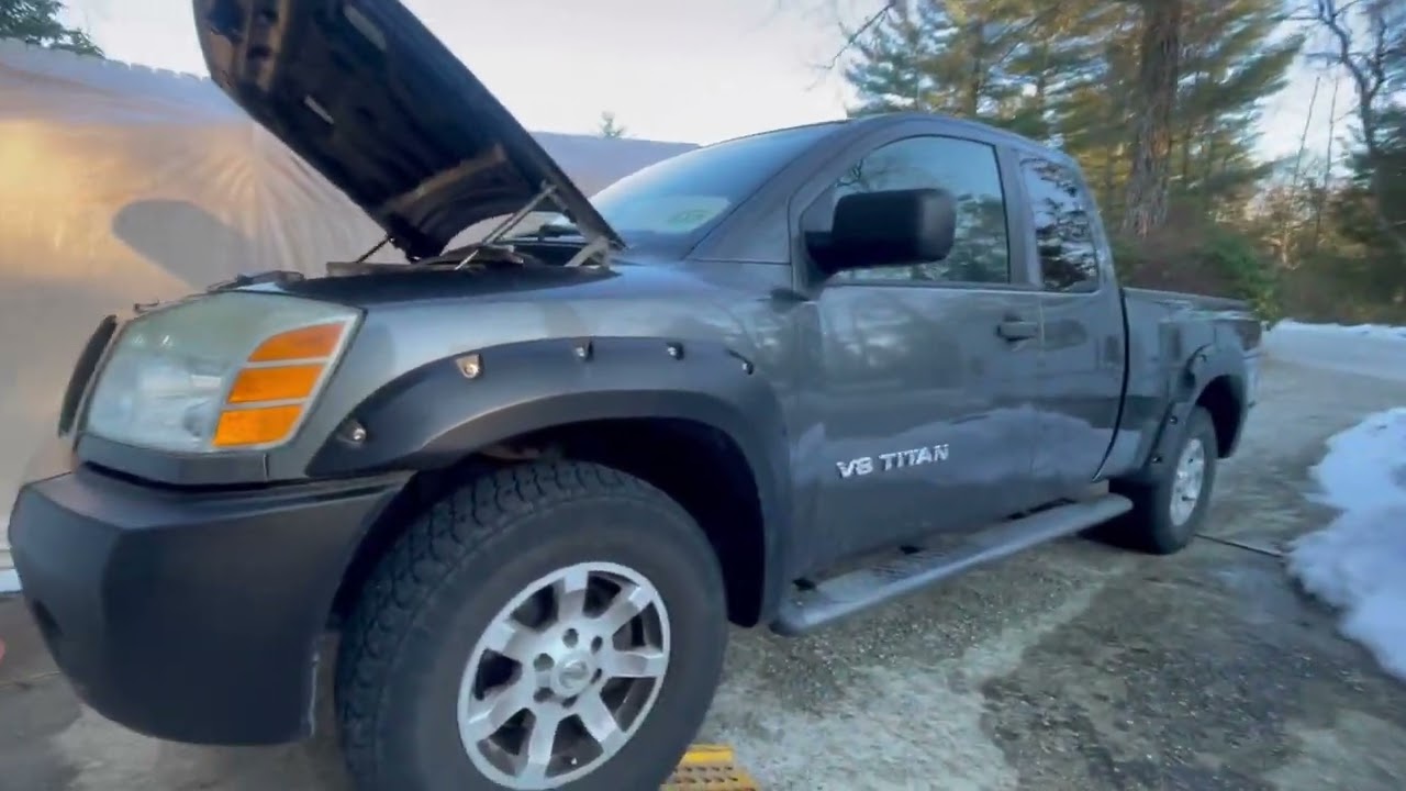 NISSAN TITAN TRANS FLUID DRAIN AND FILL