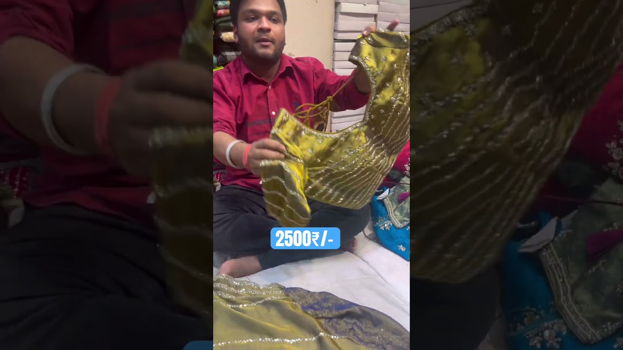 Manipuri Creep Satya Paul Saree Elegant Designer Look | Luxury Saree | Bollywood Style #sareefashion