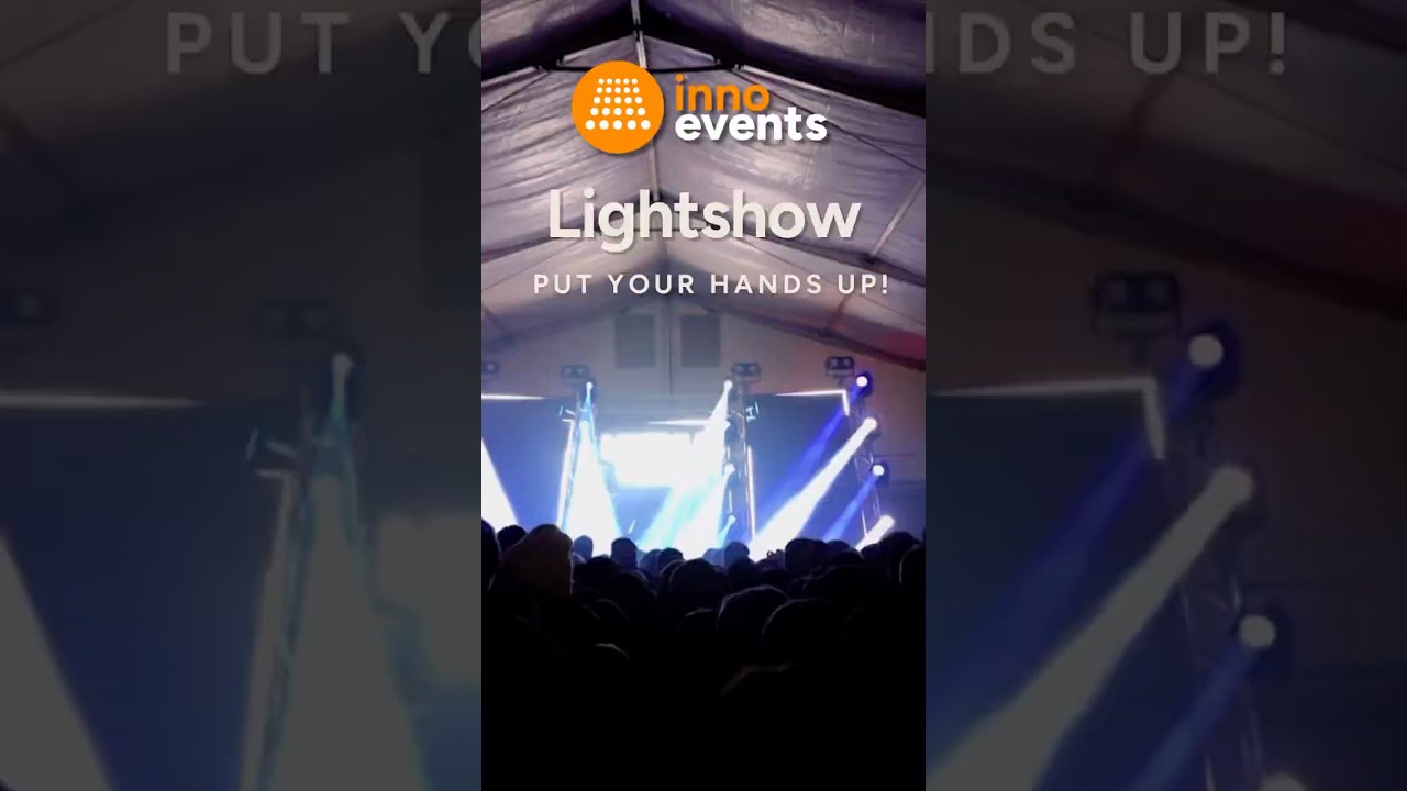 Lightshow 😍 Macklemore! Put your Hands Up! 