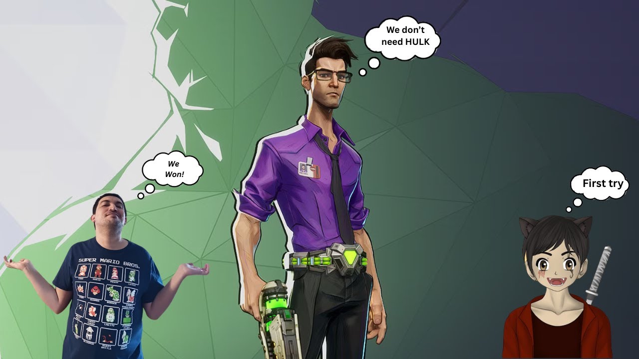 Bruce Banner No Hulk Transformation Gamma Challenge, First Try Successful.