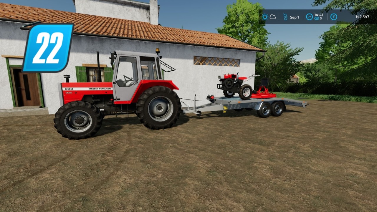 FS|22 Limpiando margenes de la granja