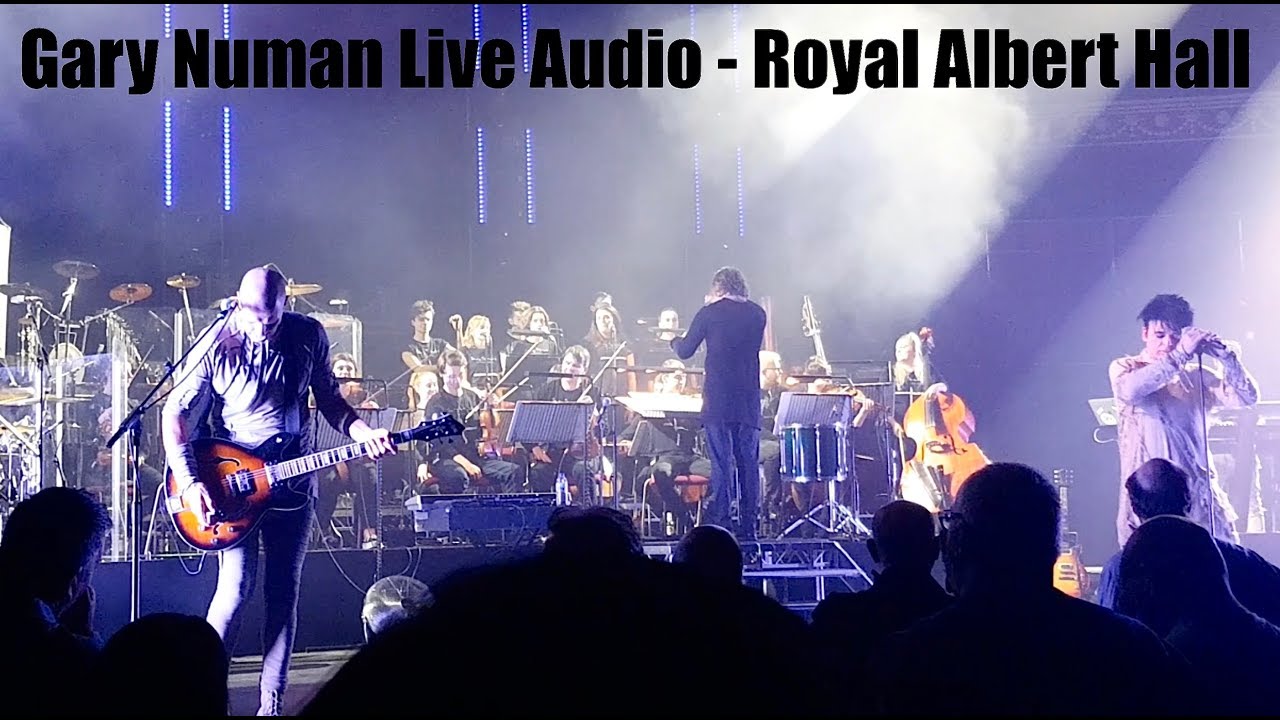 Gary Numan with the Skaparis Orchestra Audio Recording | Live at the Royal Albert Hall | 19/11/18