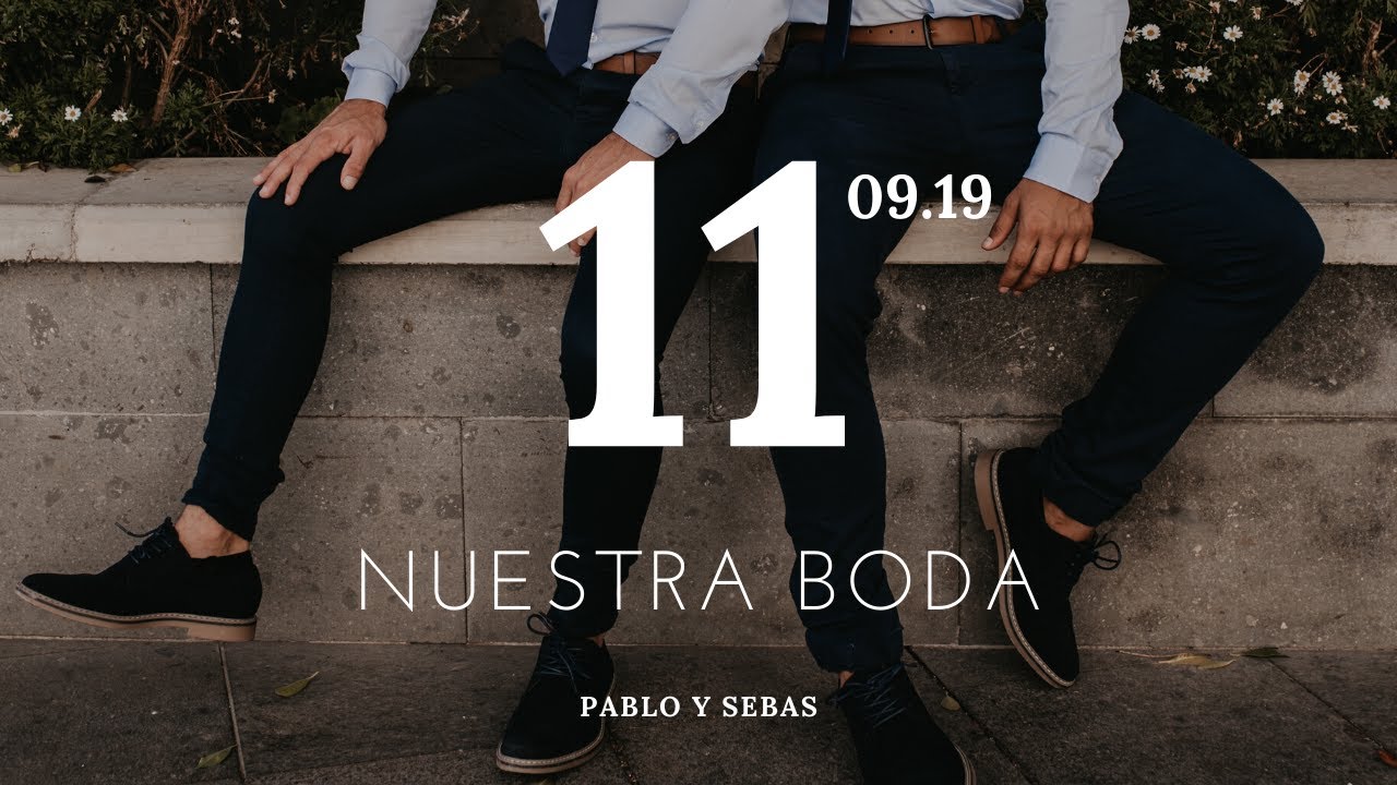 Nuestra boda civil, primera boda gay de Santa Brígida, Pablo y Sebas