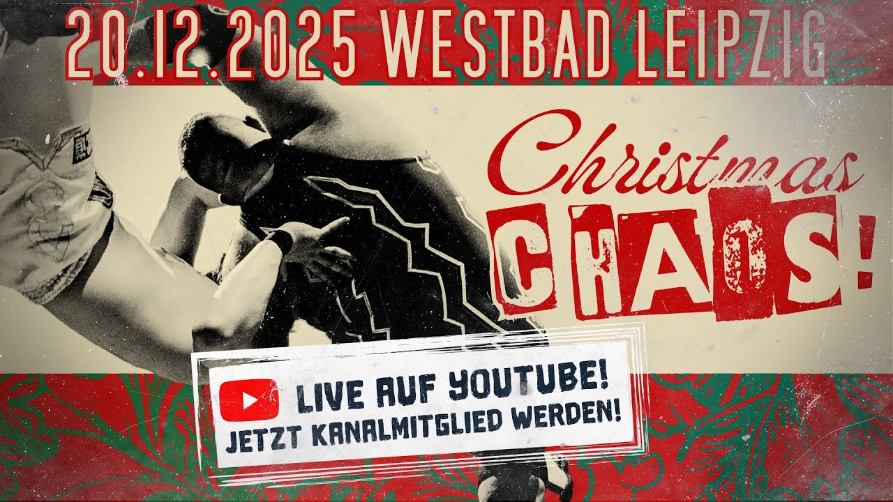 🔥 Wrestling LIVE aus Leipzig! 🔥 CATCH FACTORY presents: CHRISTMAS CHAOS - Pre-Show