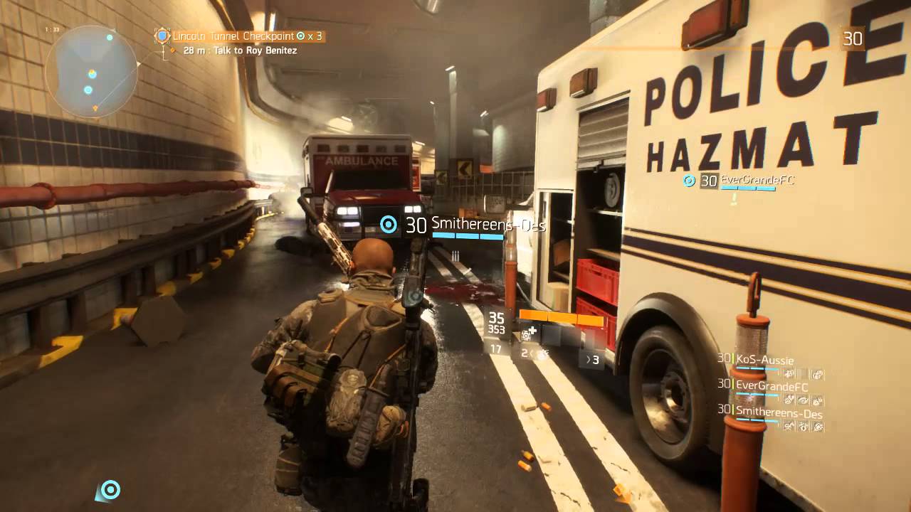 The Division Ep 3. Lincoln Tunnel Checkpoint - Challenge mode