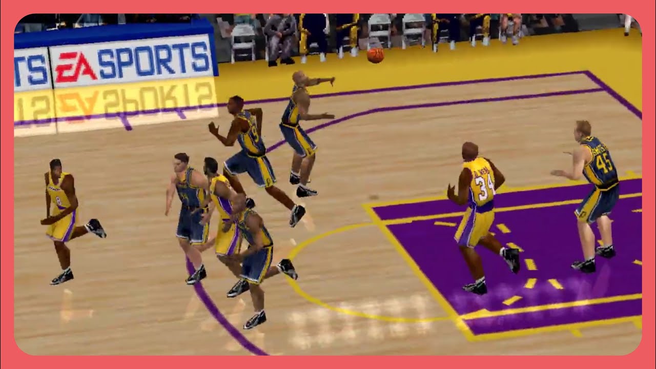 NBA Live 2001 - PSX / PS1 One Gameplay (2000) HD