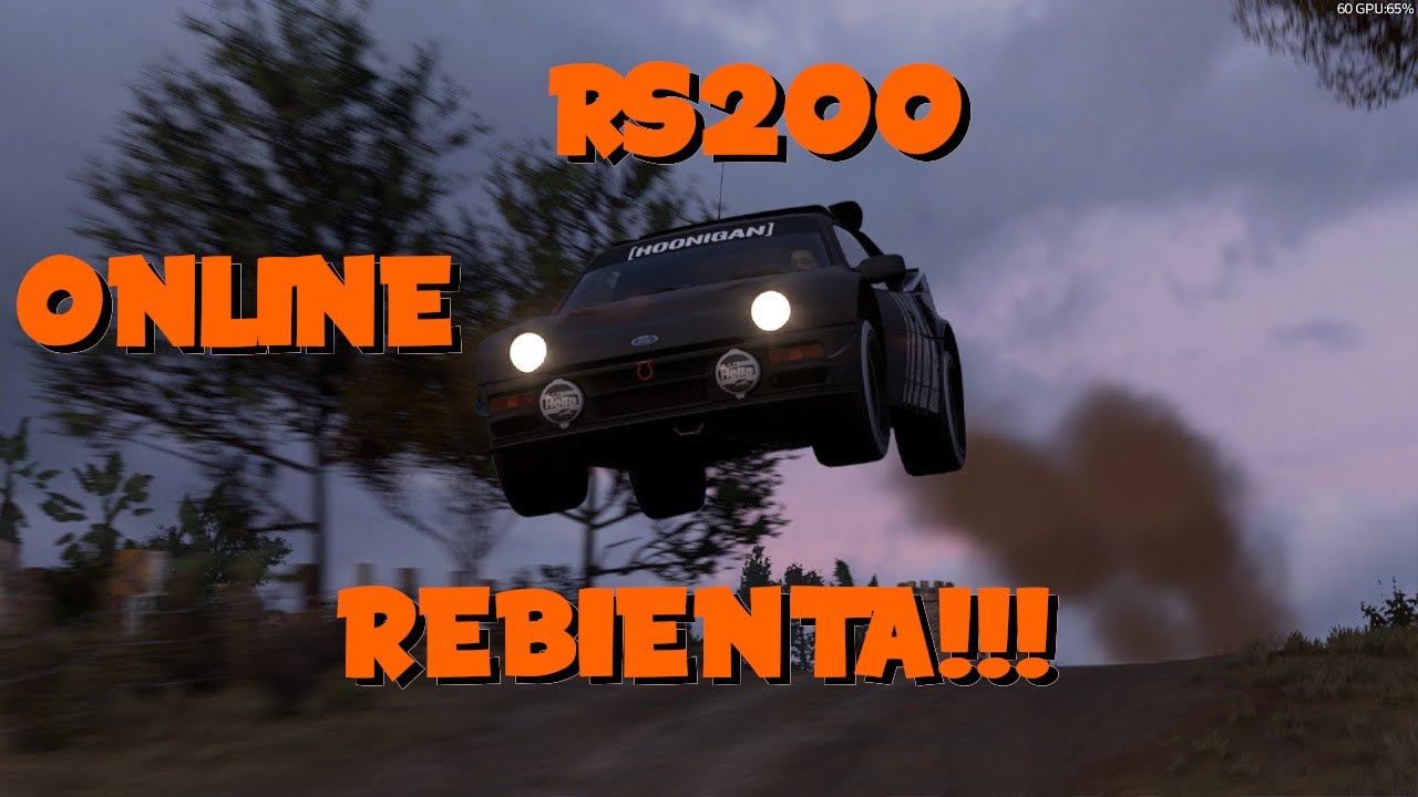 EL MEJOR COCHE PARA RALLY EN S2!!! HOONIGAN FORD RS200 EVOLUTION MENUDA BESTIA!!!