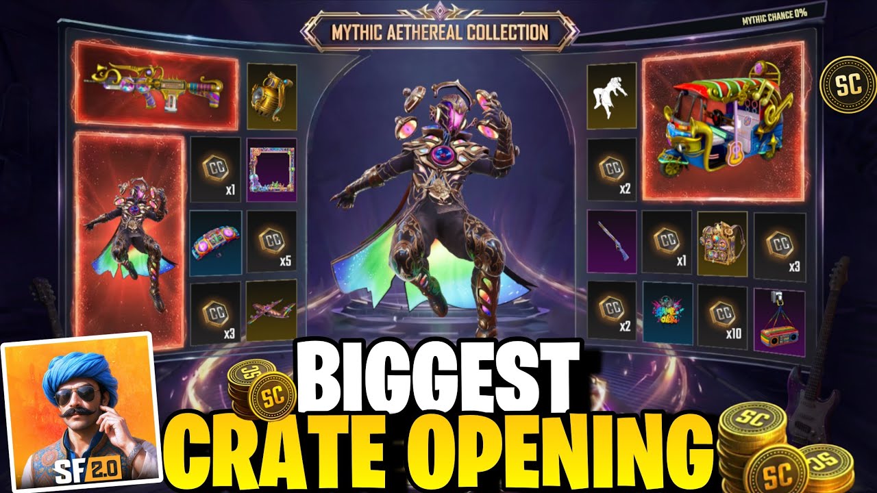 Scarfall 2.0 New Event Pop Beats 🔥 Spin Royal Pop Beats All Items Redeem Crate Opening!