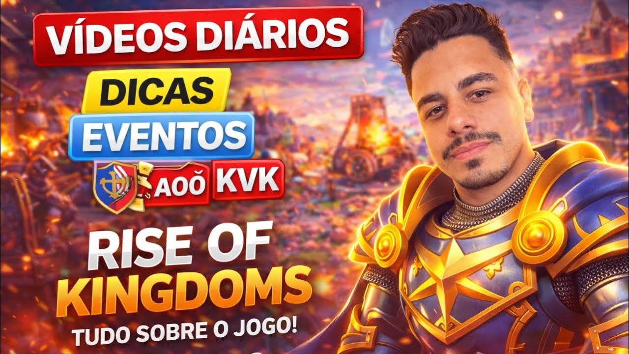 CORRENDO ATRÁS DO PREJUÍZO!!! - RISE OF KINGDOMS