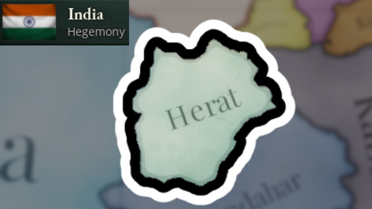 I formed india as an afghan state in victoria 3