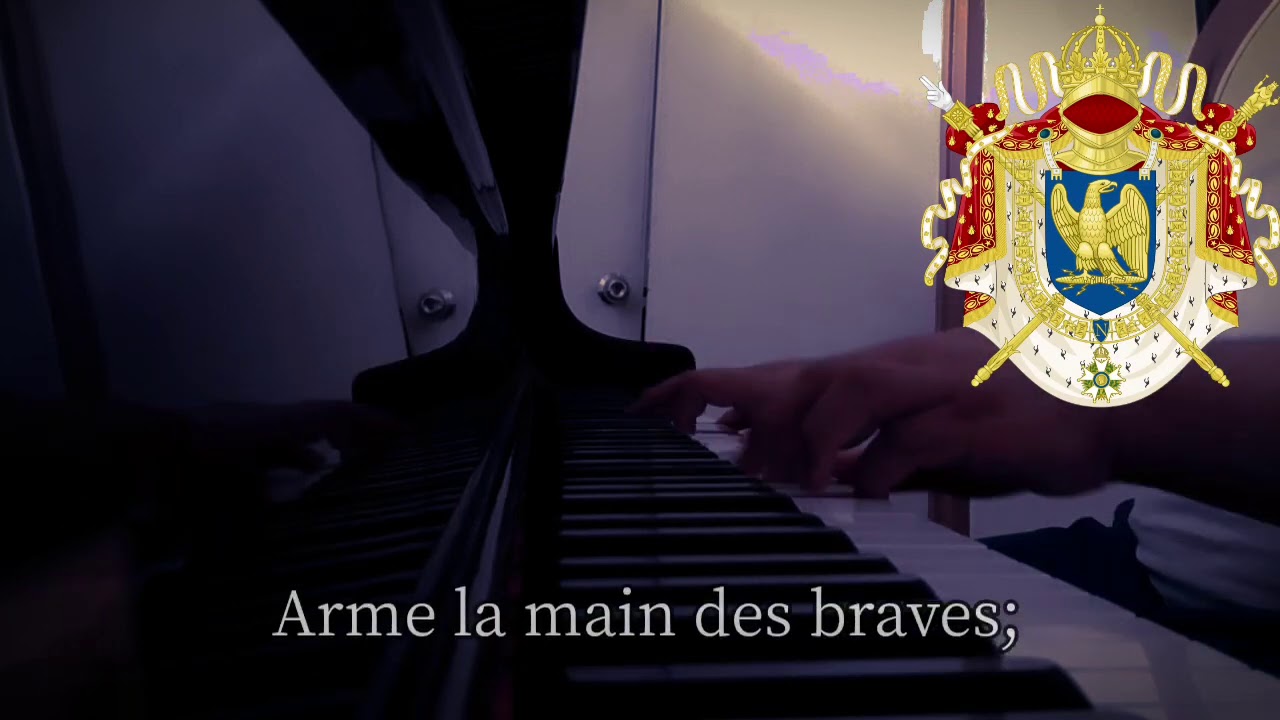 Le Chant du Départ - National Anthem of the First French Empire (1804-1814) - All 7 Verses (Piano)