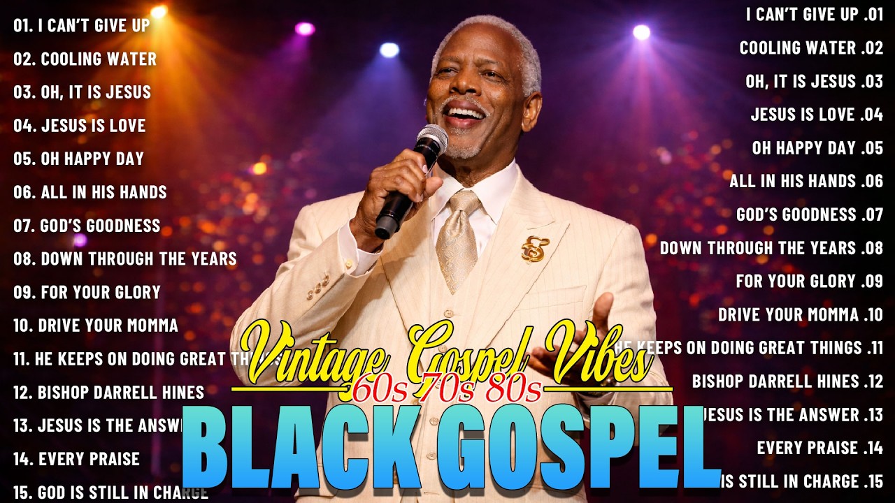 Sunday Old School Gospel Song Collection – Vintage Black Gospel Hits from the 60s, 70s & 80s