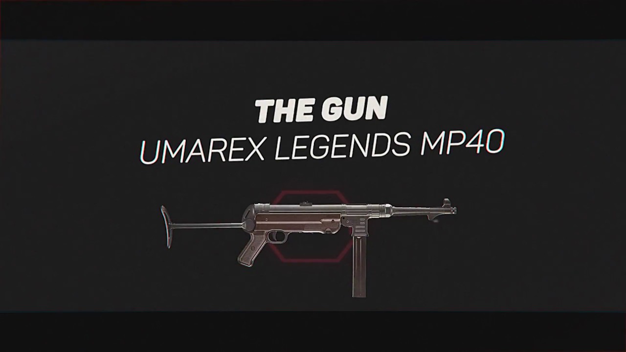 Пистолет-пулемет Umarex Legends MP40 CO2 BB