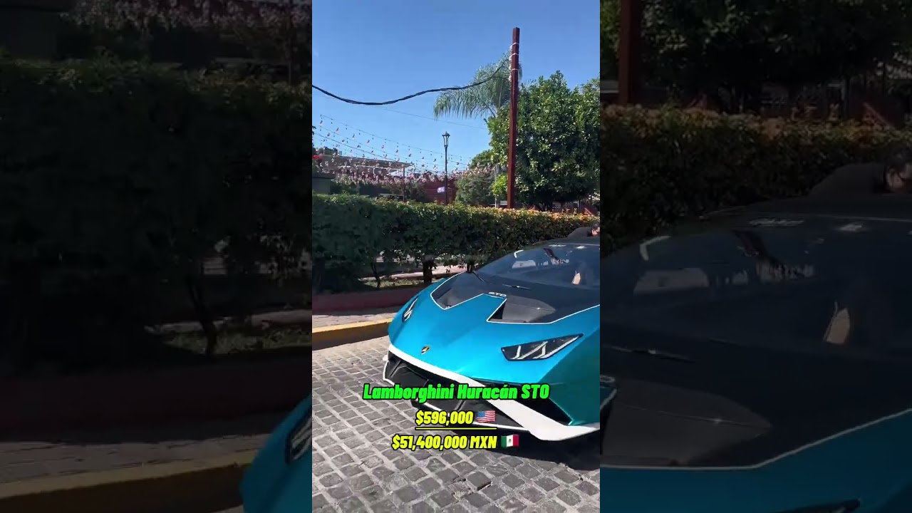 COCHES MAS CAROS VISTOS EN MEXICO 
