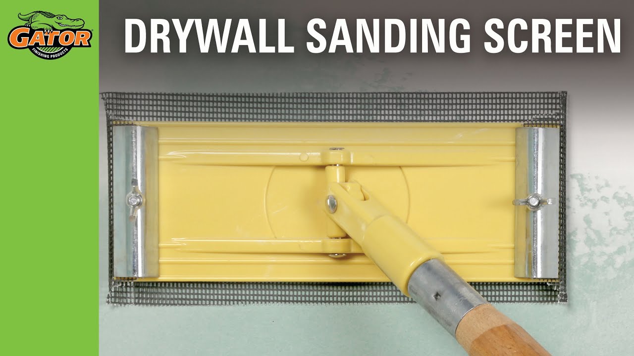 SilicaCut Drywall Sanding Screen