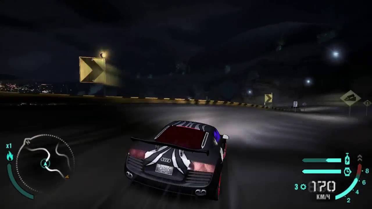КАК ПОПАСТЬ В КАНЬОН ''NFS CARBON''