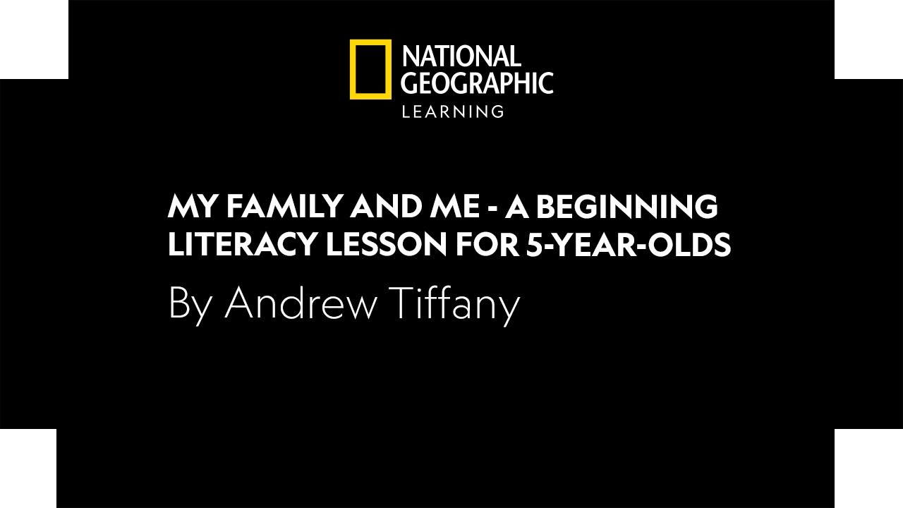 My Family and Me - a beginning literacy lesson for 5-year-olds