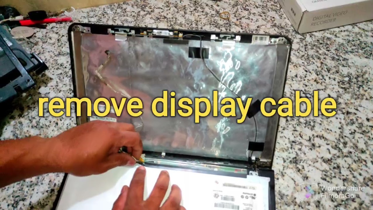 sony vaio SVE151J11W display cable replace | how to replace sony E15 laptop display cable