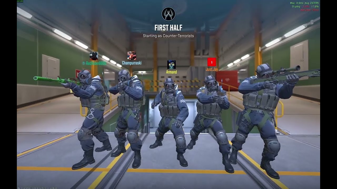 Counterstrike but i actually touch grass