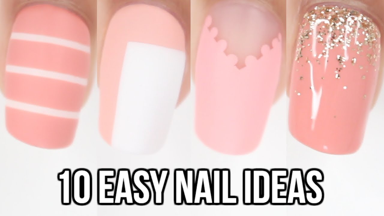 PEACH🍑 10 Easy Nail Ideas!