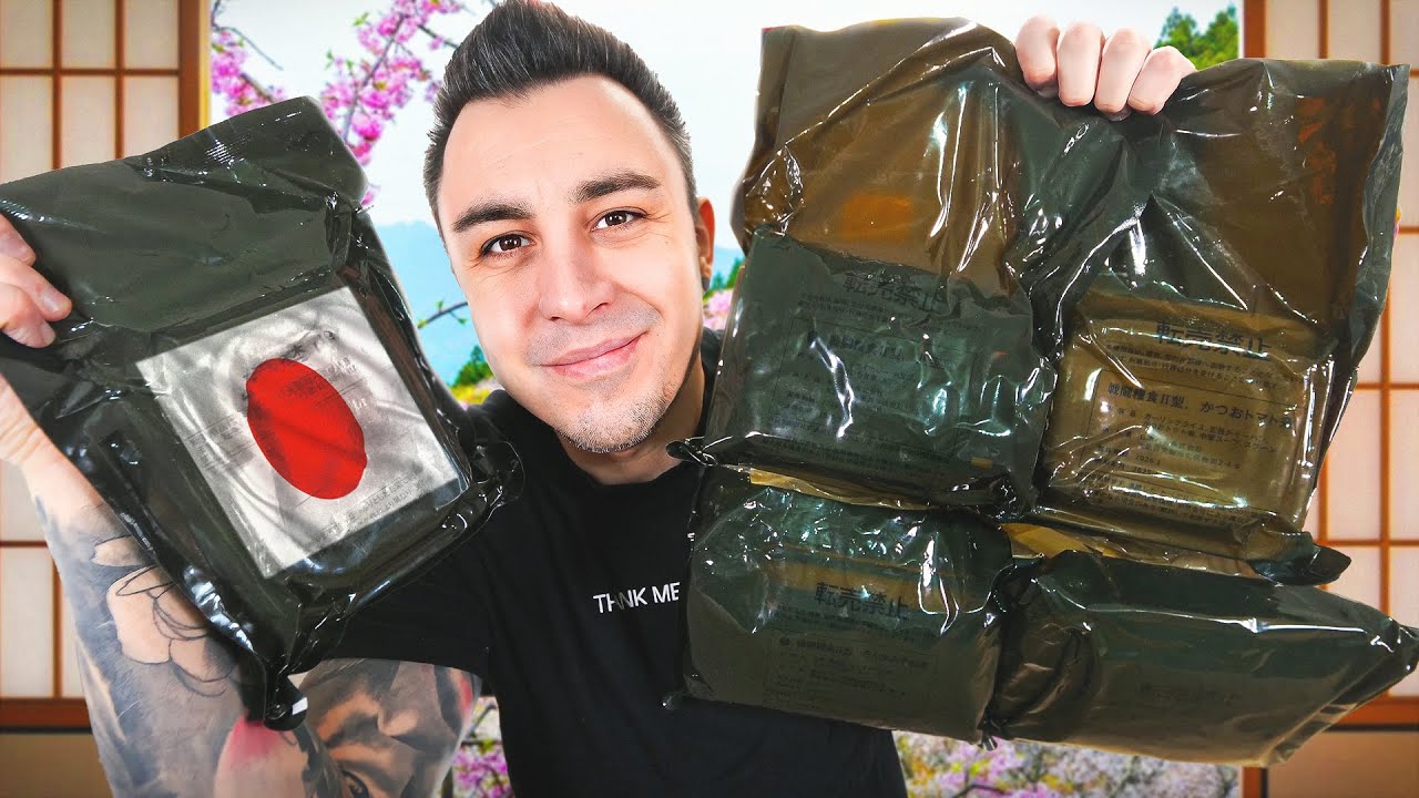 JE TESTE LES RATIONS DE COMBAT DU JAPON ! (toutes)