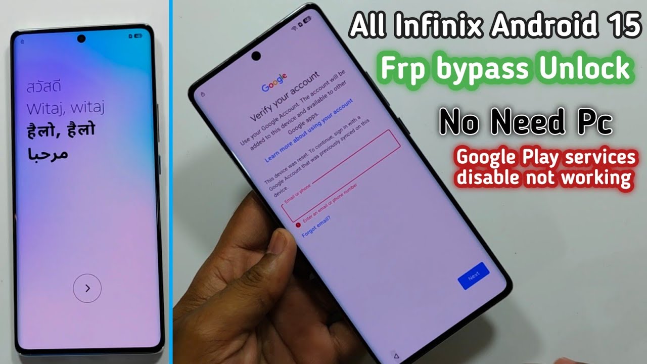All Infinix Android 15 Frp Bypass Unlock 🔓 Google Account Remove Without PC || New Update 2025,