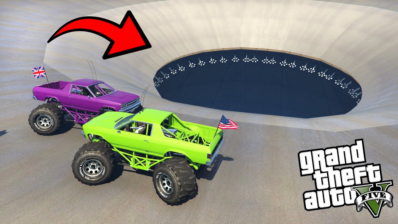 POTĘŻNE SUMO PRZY WIELKIEJ DZIURZE w GTA 5 Online Hogaty i EKIPA 