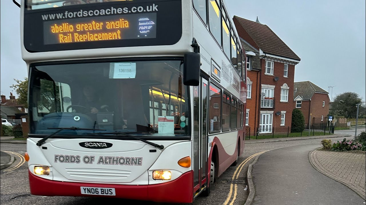 *YN06 BUS,YN06 JWL*Fords Coaches 06Reg Scania N94UD Omnidekka(Ex Morebus)