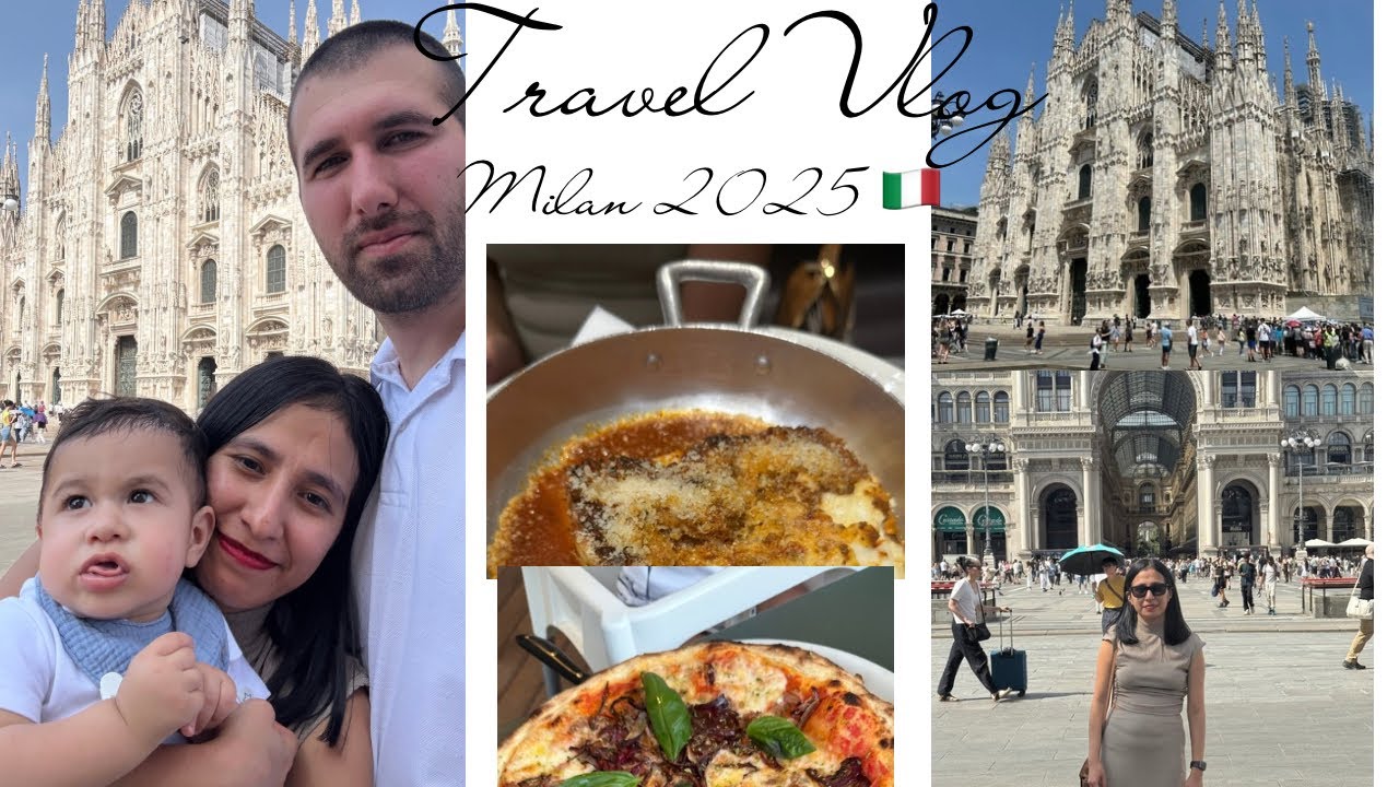 A Day in Milan 🇮🇹 | Family Travel Vlog 2025