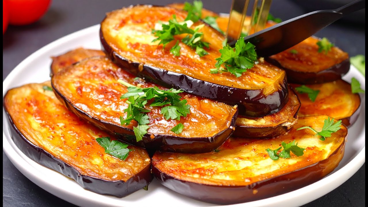 Käse, 2 Auberginen und Eier! Das Abendessen ist in 10 Minuten fertig! Lecker, einfach