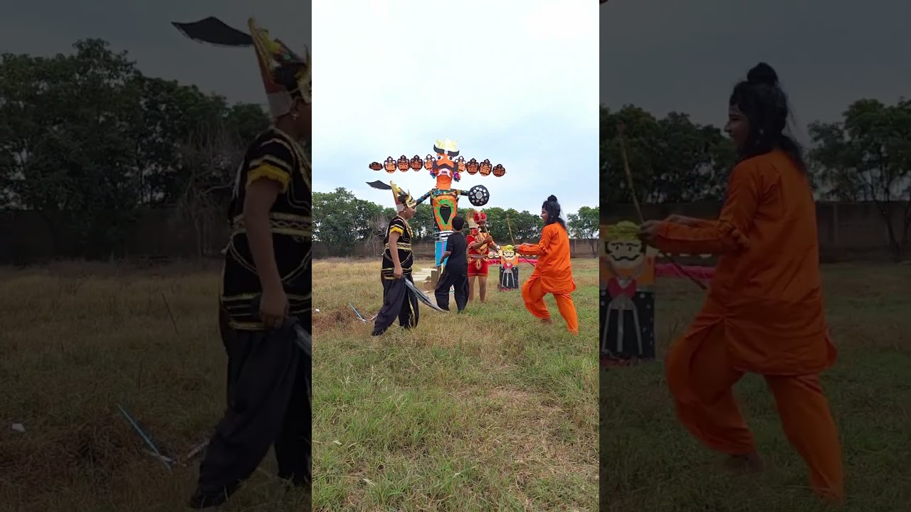 Celebrating Good Over Evil: Dussehra at S.D.V.N. School #dushera #sdvnschool