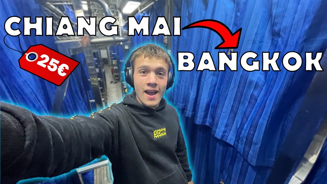 14h NACHTZUG durch THAILAND🇹🇭🚆(Chiang Mai - Bangkok)