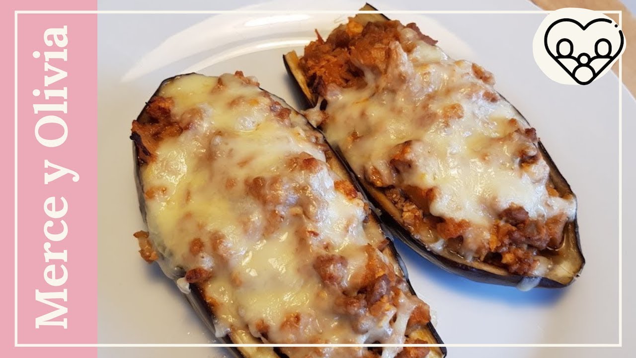 BERENJENAS RELLENAS de carne [VERSIÓN FÁCIL y RÁPIDA] [*SIN HORNO*] | Cocina para todos